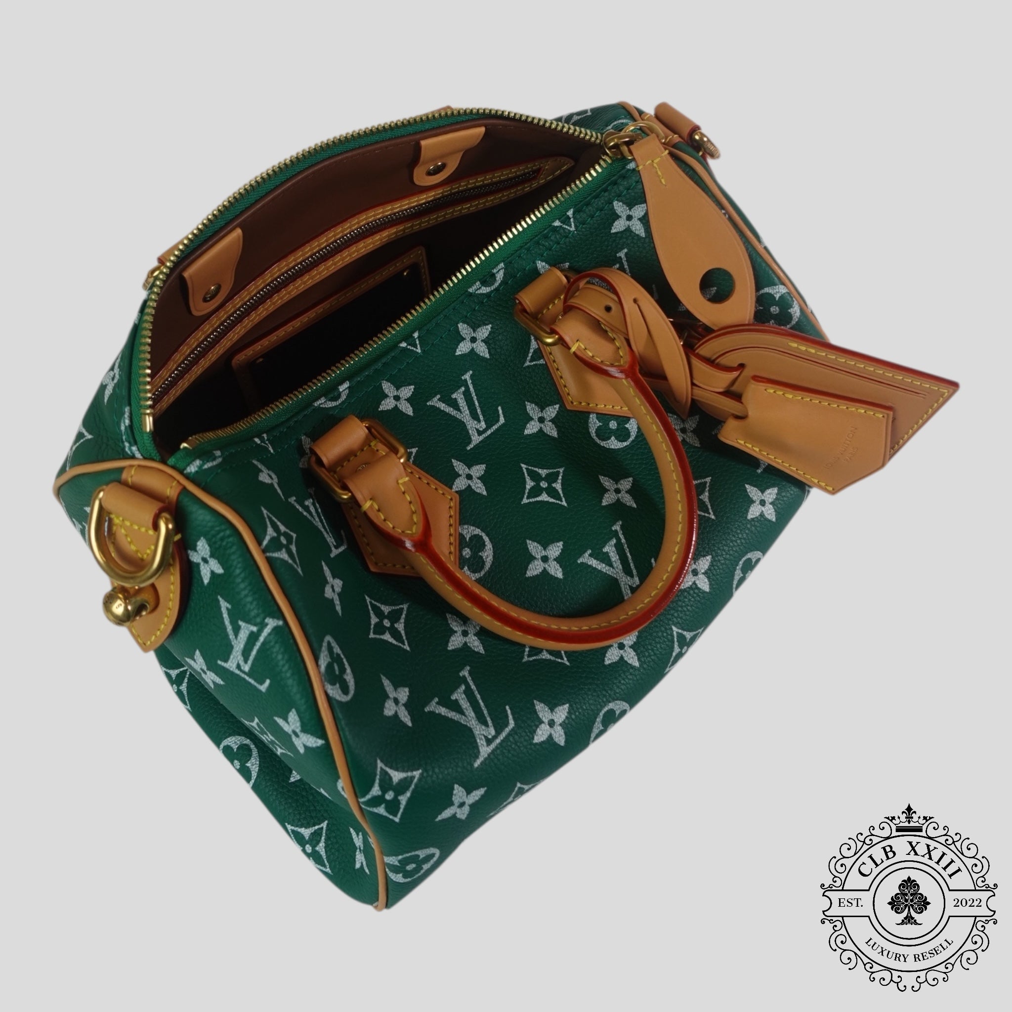 Louis Vuitton Speedy P9 Bandoulière 25 in Green