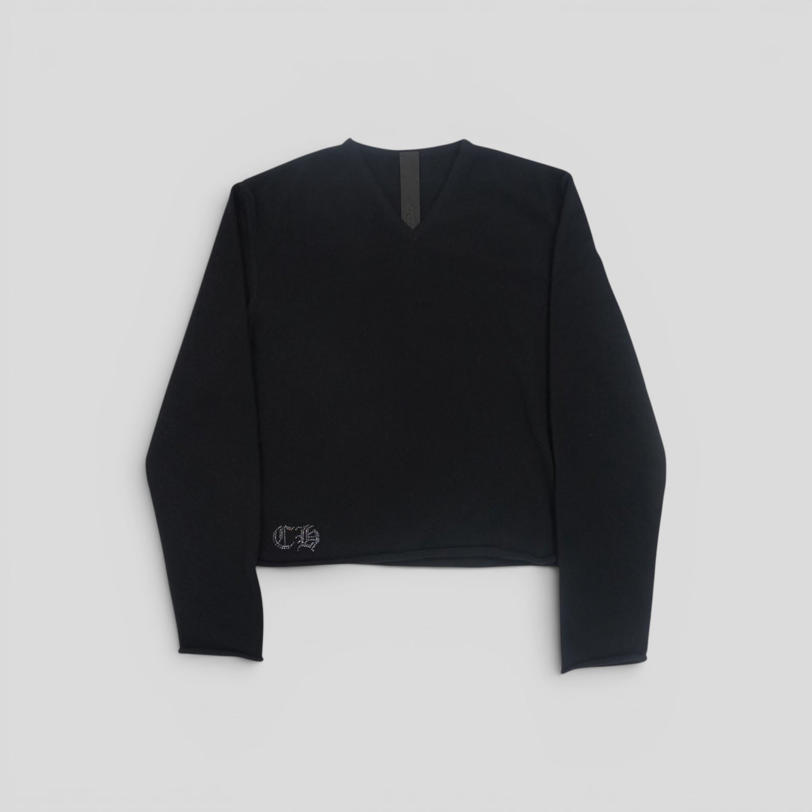 Chrome Hearts Women's Cashmere Crystal Embellished Sweater