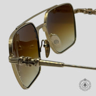 Chrome Hearts Magnum II Sunglasses in Gold
