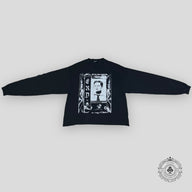 Enfants Riches Déprimés Die in Bed Long Sleeve Shirt in Faded Black