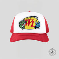 Warren Lotas Reelin Reaper Trucker Hat in Red