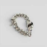 Chrome Hearts Rolling Stones Lobster Clasp Bracelet