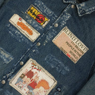 Blind Love Beavis & Butt-head Denim Bomber Jacket