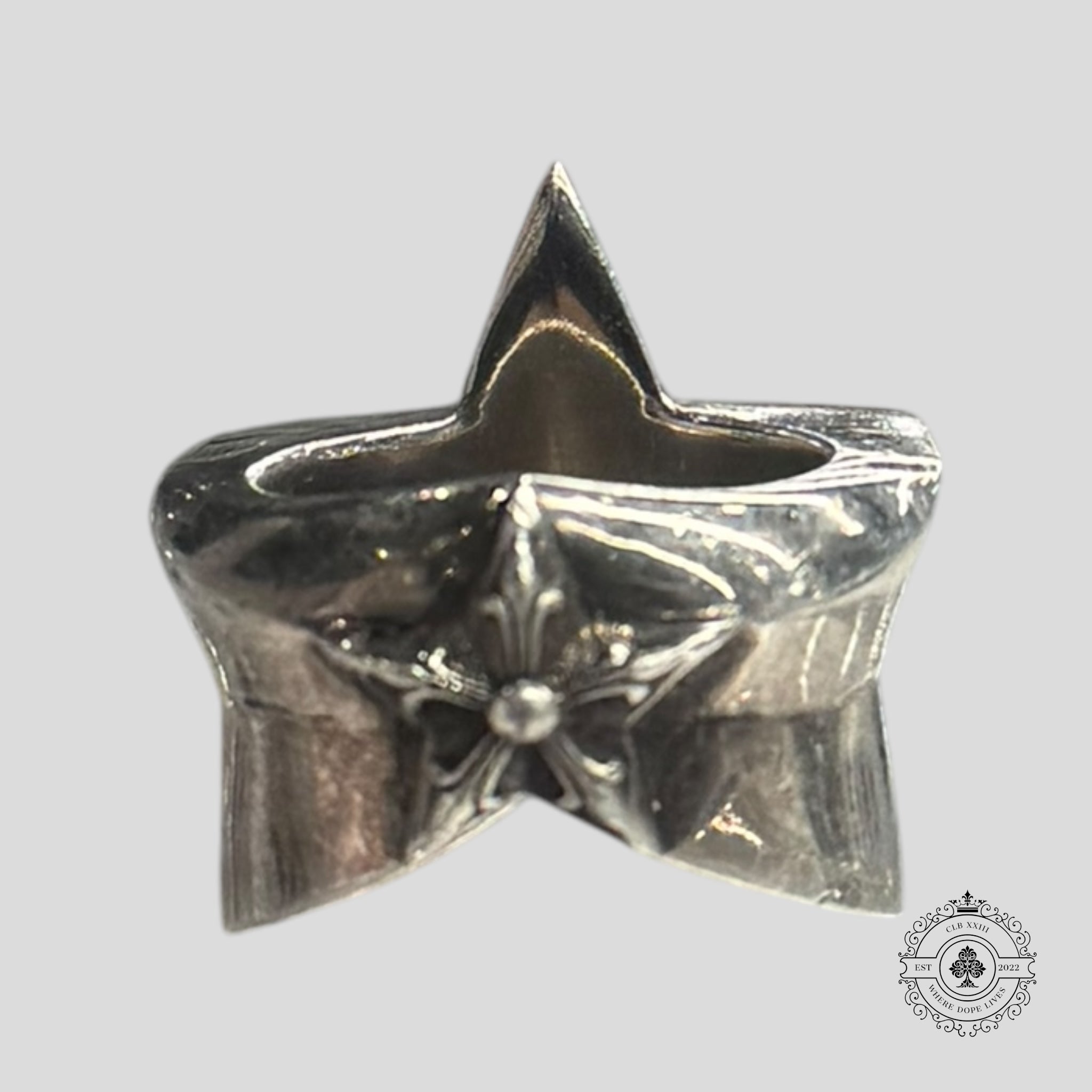 Chrome Hearts Large Star Ring