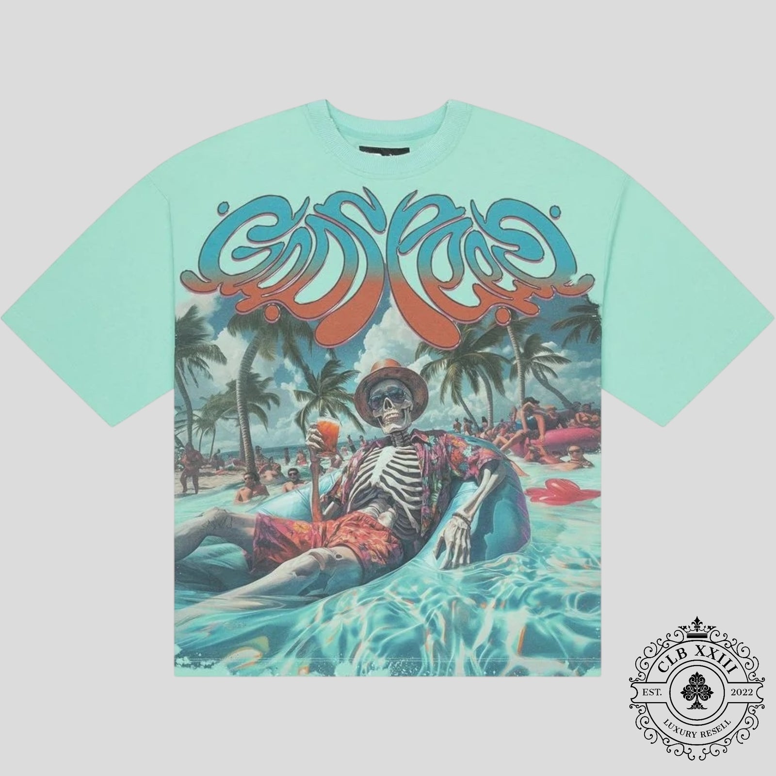 Godspeed Pool Party Tee in Teal
