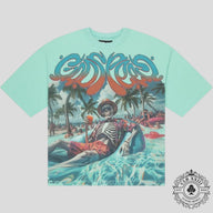 Godspeed Pool Party Tee in Teal