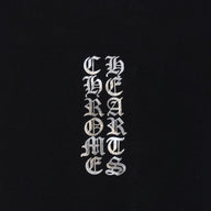 Chrome Hearts 1988 Vertical Logo Hoodie in Black/Silver