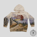 Gucci x the North Face Trail Print Hoodie in Multicolor