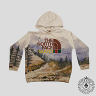 Gucci x the North Face Trail Print Hoodie in Multicolor