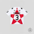 Supreme Star Football Jersey in White