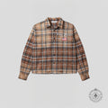Vale Backwood Flannel Button Up in Brown