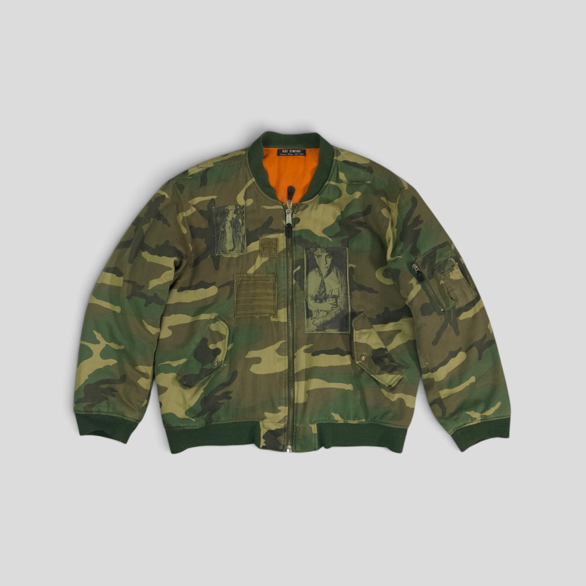Raf Simons Riot Riot Riot Jacket in Camo