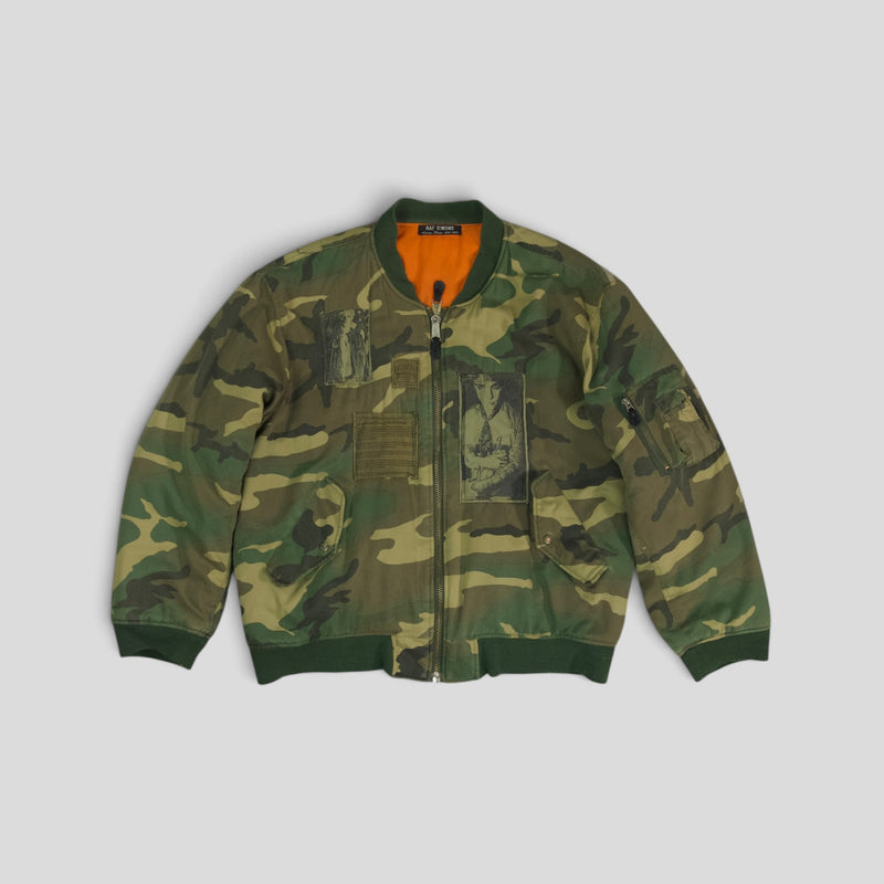 Raf Simons Riot Riot Riot Jacket in Camo