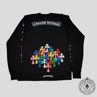 Chrome Hearts Multicolor Cross Long Sleeve Shirt