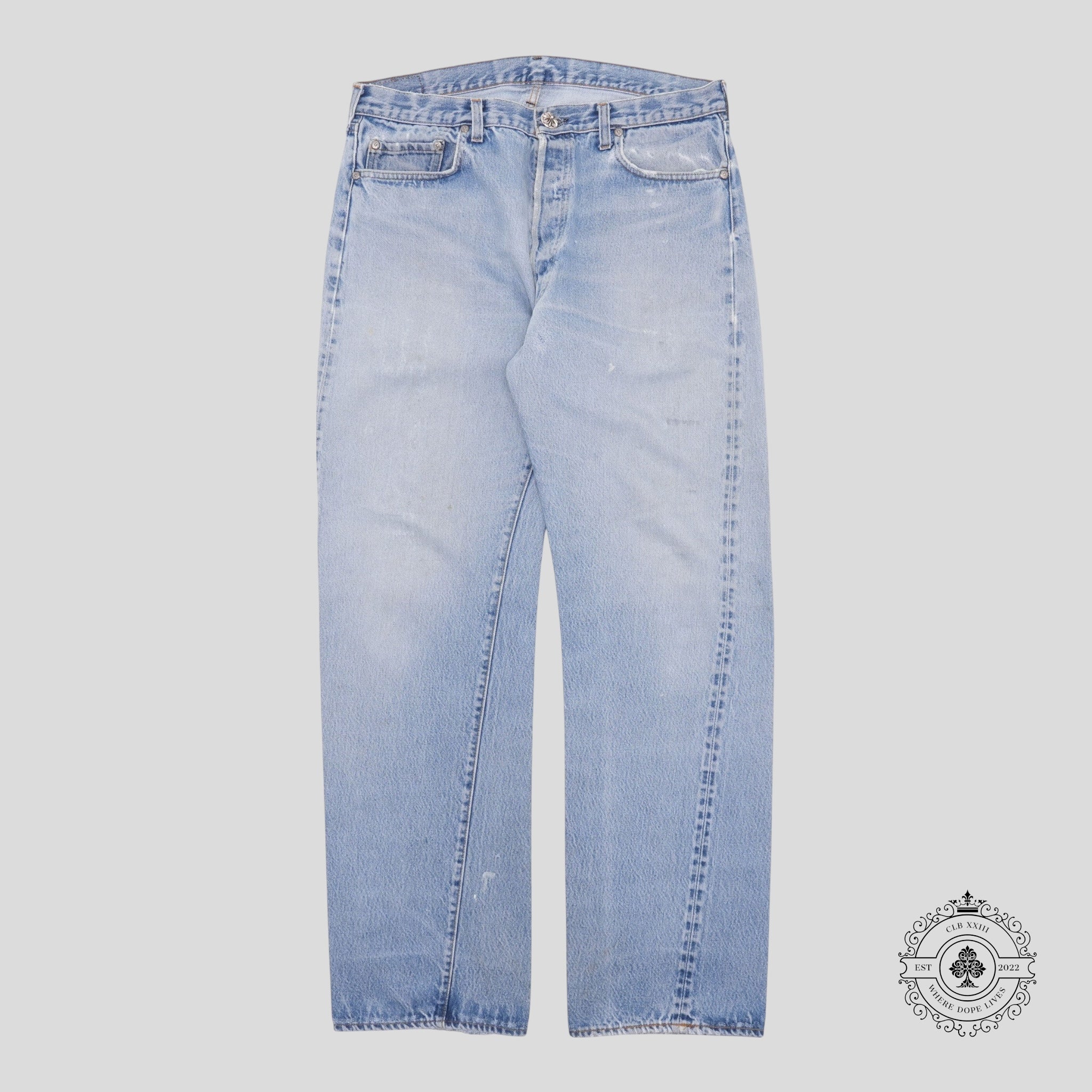 Chrome Hearts Levis Redline 501 Jeans