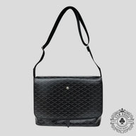 Goyard Capetien MM Messenger Bag in Jet Black