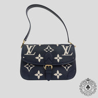 Louis Vuitton Empreinte Giant Monogram Diane Bag in Navy