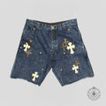 Chrome Hearts Cross Patch Shorts