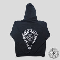 Chrome Hearts Miami Exclusive Zip Up Hoodie in Black