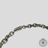 Chrome Hearts Paper Chain Bracelet in Silver