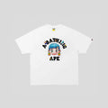 BAPE x Mr. College Tee in White