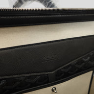 Goyard Jet Black Cisalpin Backpack