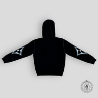 Louis Vuitton Monogram Flower Graphic Intarsia Zipped Hoodie in Black