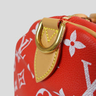 Louis Vuitton Speedy P9 Bandouliere 40 in Red