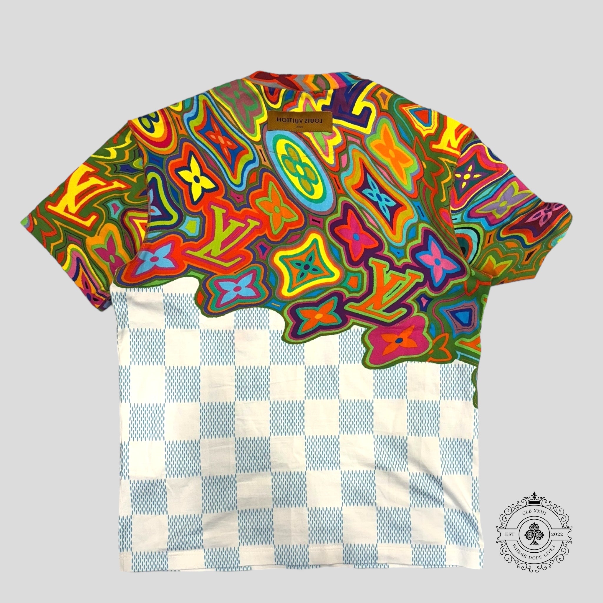 Louis Vuitton Graphic Print Crewneck Shirt