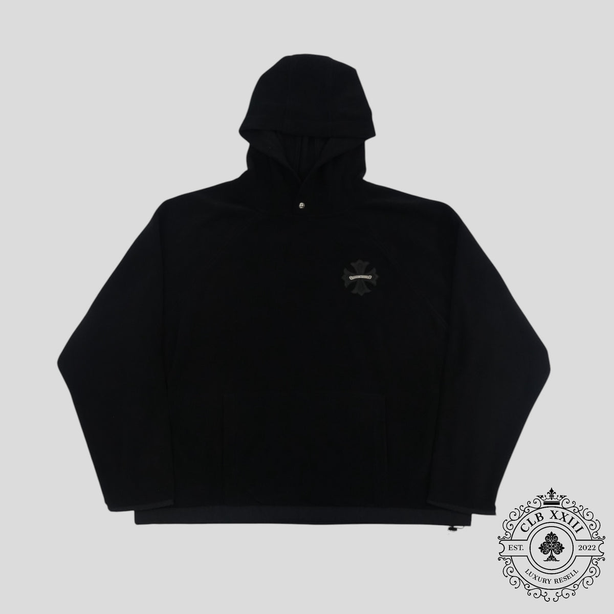 Chrome Hearts Fleece Pullover in Black