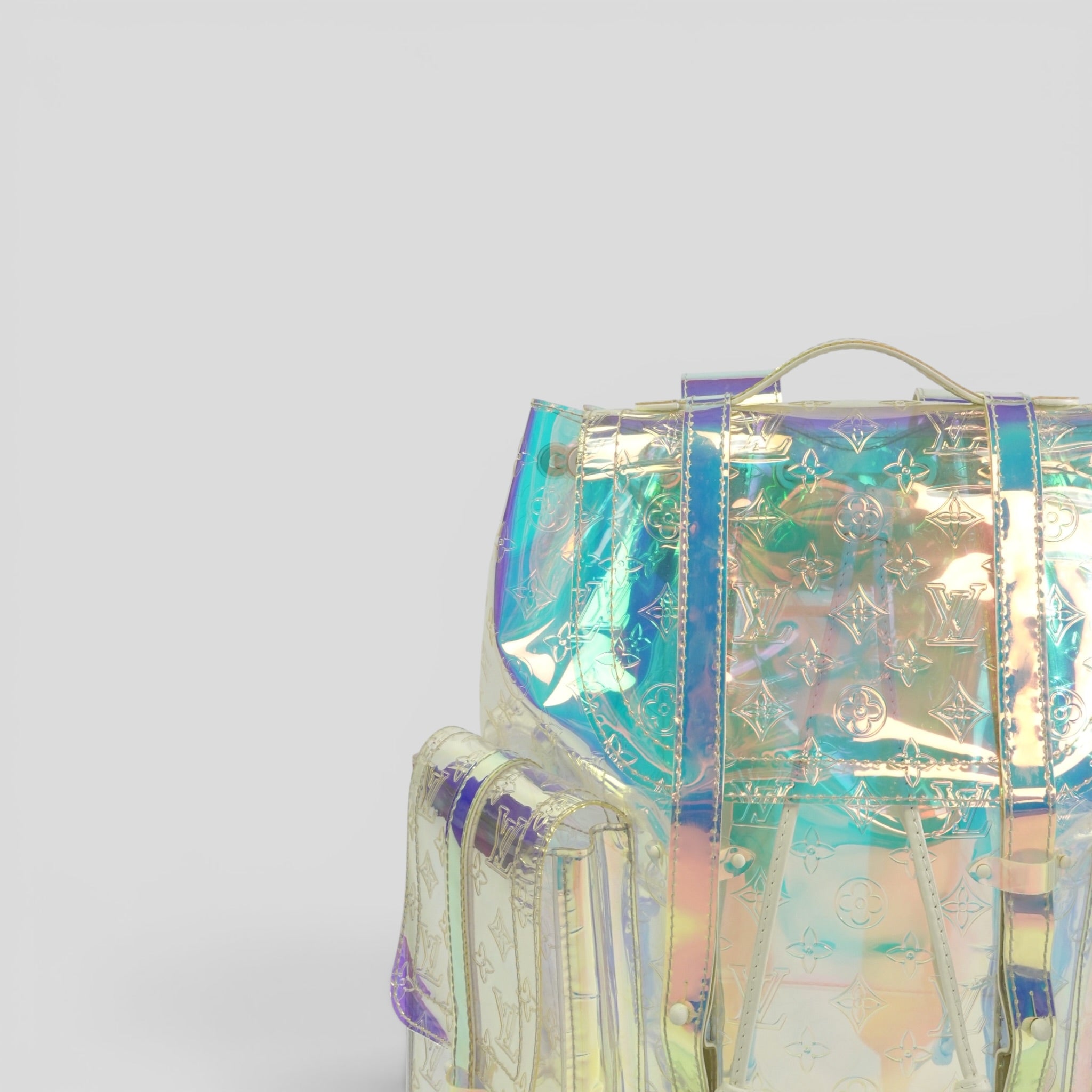 Louis Vuitton Pvc Prism Christopher Backpack
