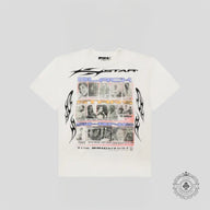 Hellstar Black Stars T-Shirt in White