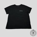 Amiri Flower Tee in Black