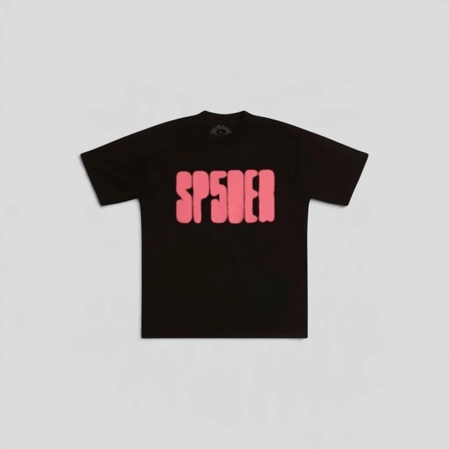 Sp5der Focused Logo Tee in Black