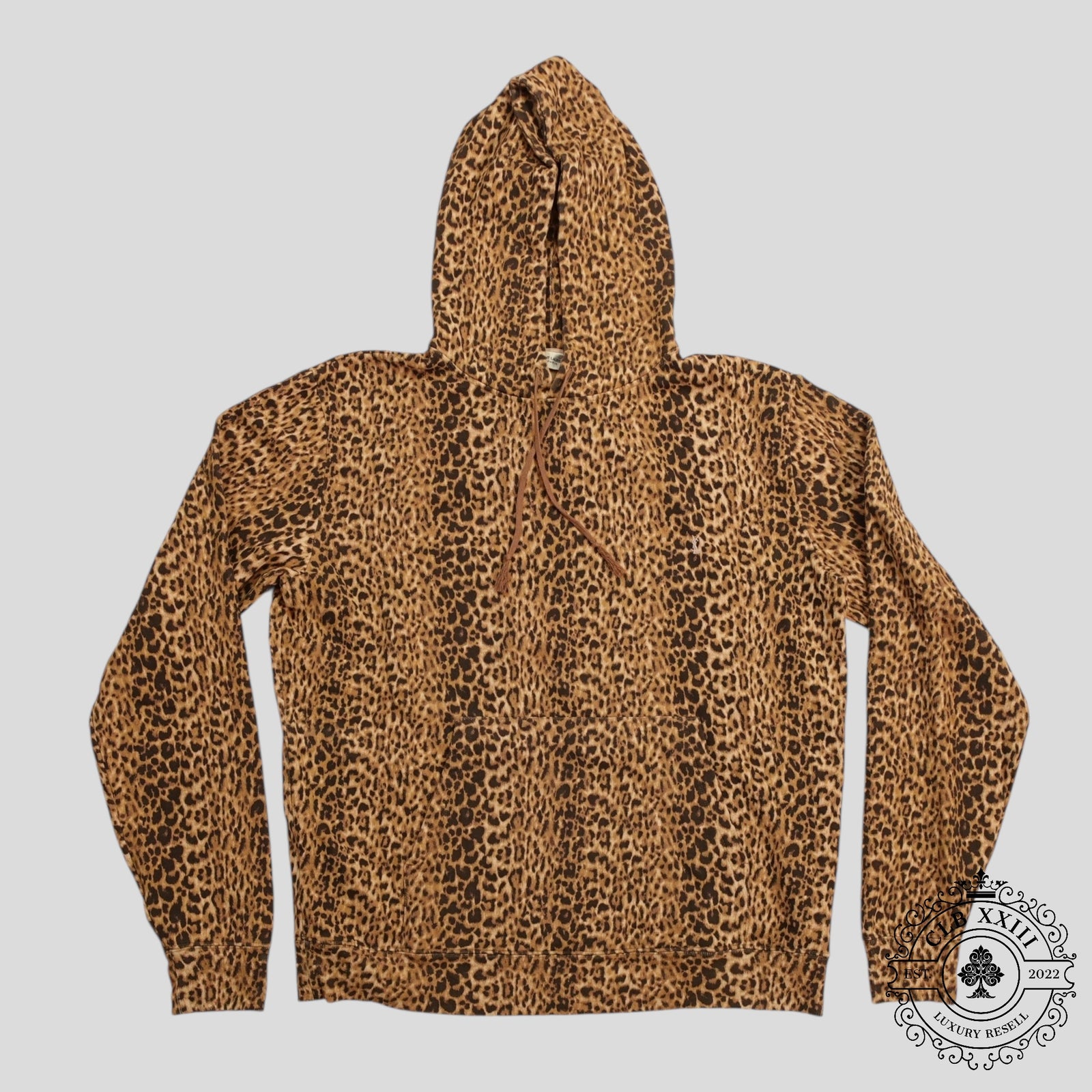 Saint Laurent Hoodie in Leopard