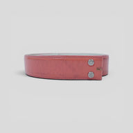 Chrome Hearts Pink Patent Leather Belt Strap