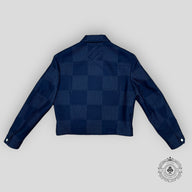 Louis Vuitton Damier Tailored Wool Trucker Jacket