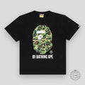 Bape By Bathing Ape Abc Camo Tee - Black / Green