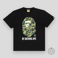 Bape By Bathing Ape Abc Camo Tee - Black / Green