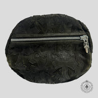 Chrome Hearts Leather Cross Patch Duffle Bag
