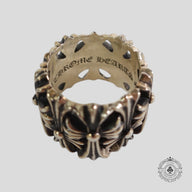 Chrome Hearts Cemetery Ring in Silver