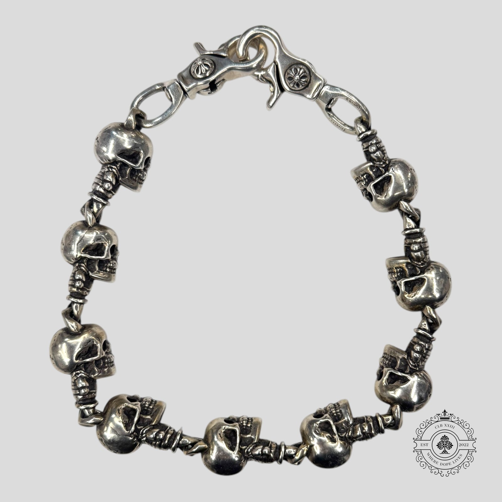Chrome Hearts Foti Skull Wallet Chain