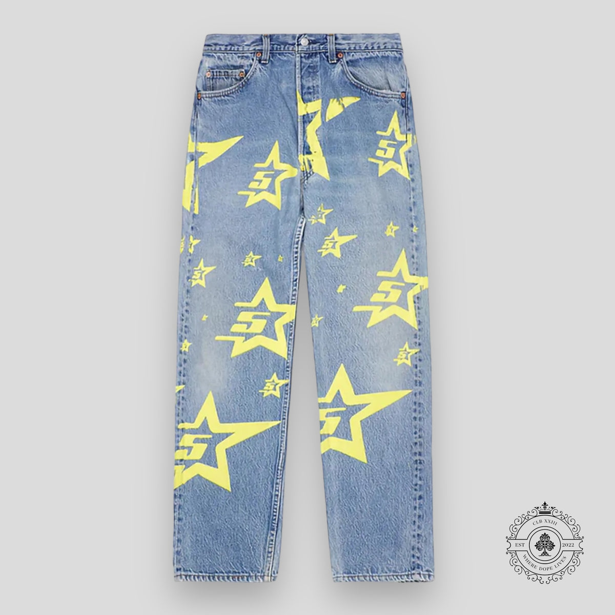 Sp5der 5Star Vintage 501 Denim in Indigo