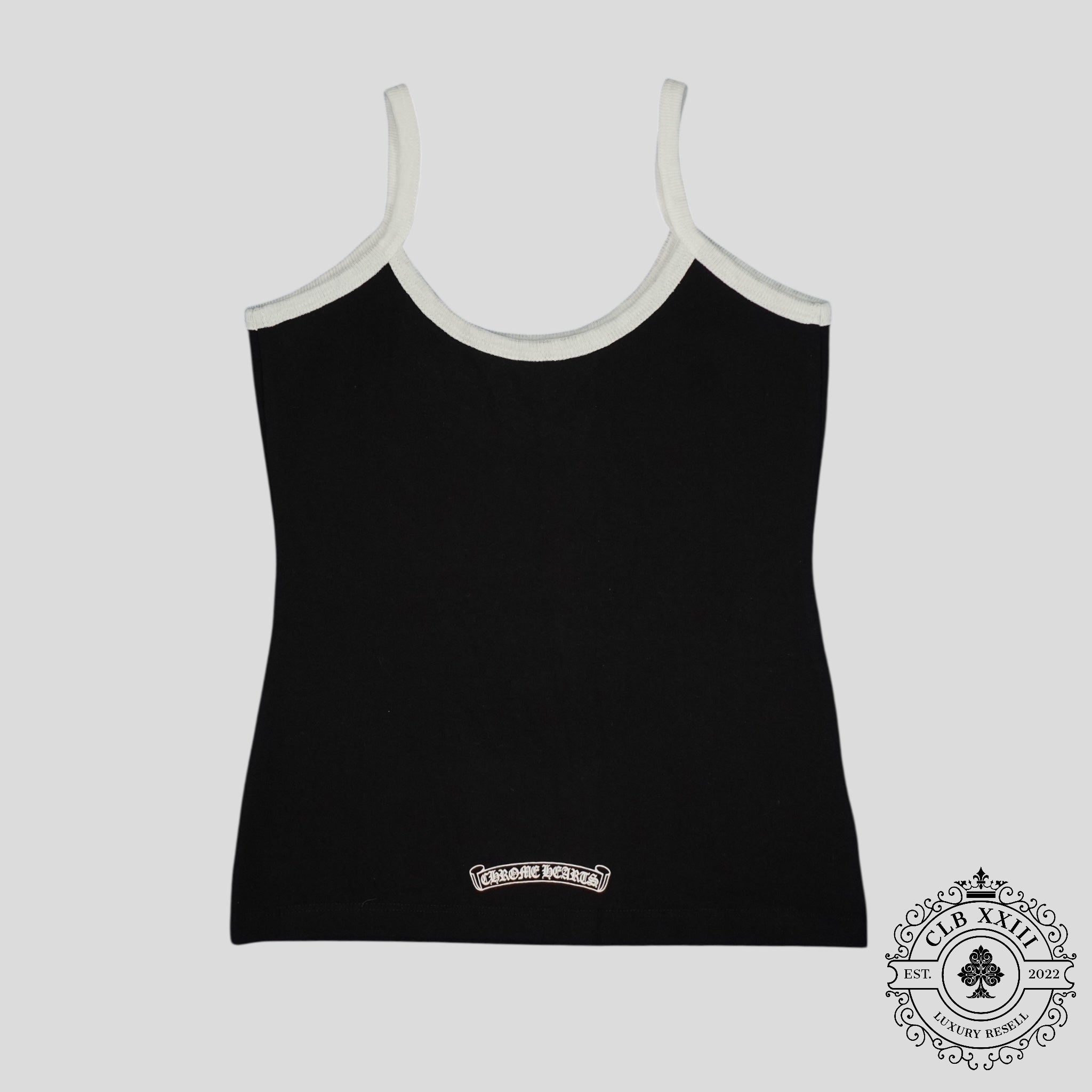 Chrome Hearts Roller Skate Women's Tank Top in Black