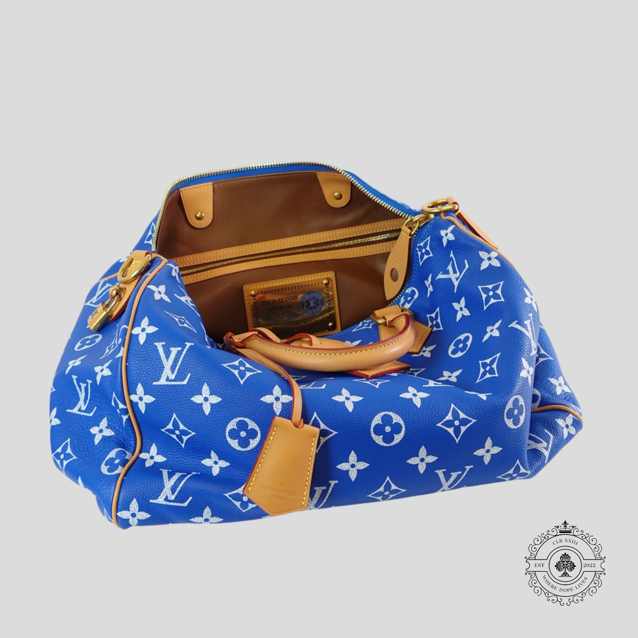 Louis Vuitton Speedy P9 Bandoulière 40 in Blue