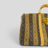 Louis Vuitton X Nigo Striped Monogram Keepall 50