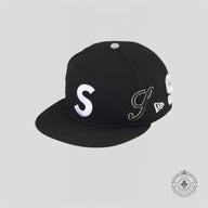 Supreme Multi S Logo New Era Hat in Black