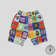 Bape Kids Swimshorts in Multicolor