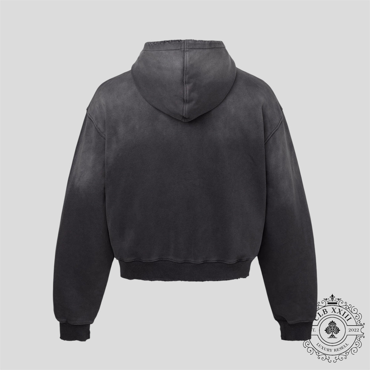 Vale Forever Black Rock Zip Up Hoodie in Black