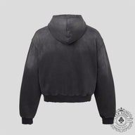 Vale Forever Black Rock Zip Up Hoodie in Black